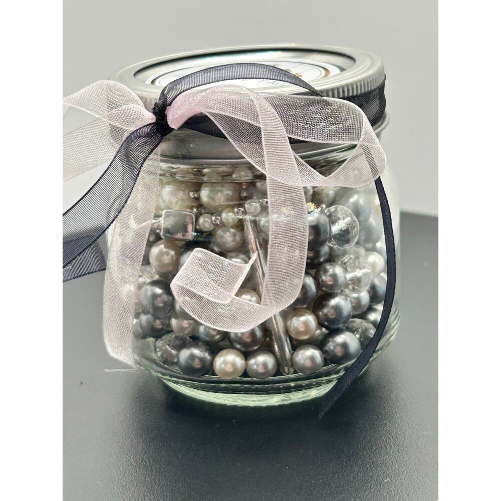 Prom & Wedding, Graduation, Jewelry Mystery Jar - White & Black Collection